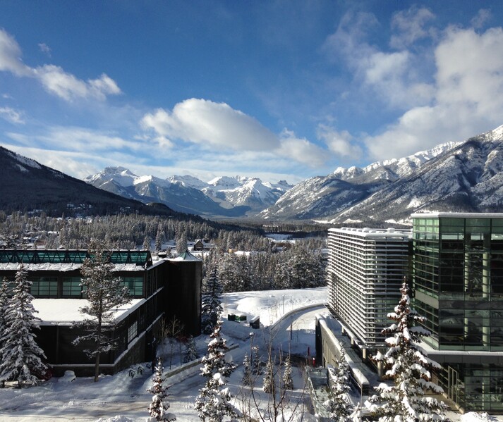 The Jeanne and Peter Lougheed Building (building on the left-hand side) is Banff Centre's media headquarters. It houses a full production house capable of creating professional content for a variety of platforms. Few production houses in the world have so many facilities in house, and that&rsquo;s what makes it such a cool spot.